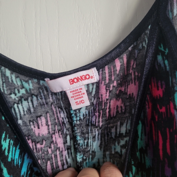 🟣Colorful patterned crop top - Picture 4 of 5